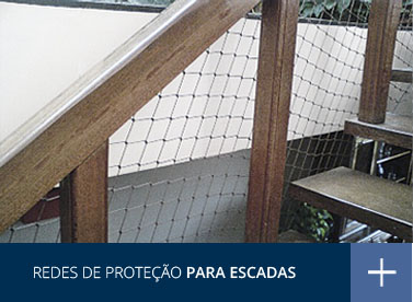 redes de proteção para escadas